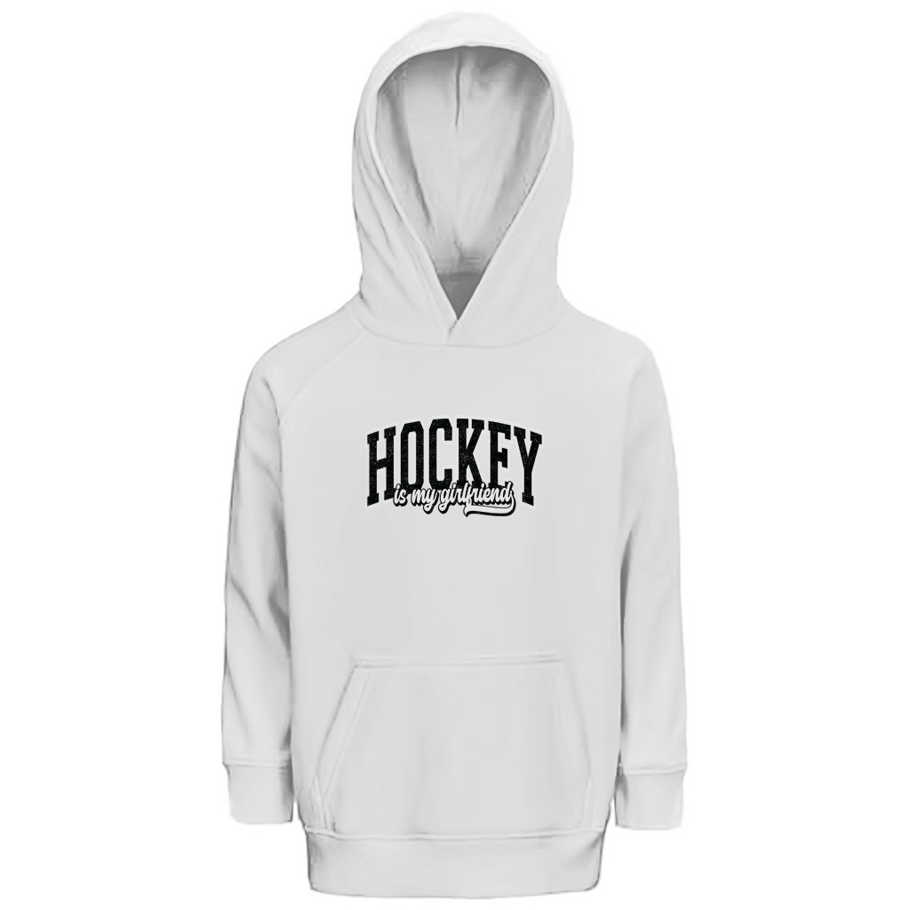 Kids Hoodie HOCKEY IS MY GIRLFRIEND