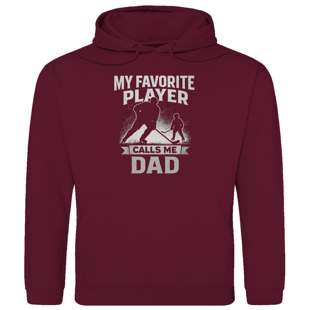 Unisex Hoodie HOCKEYDAD FAVORITE PLAYER