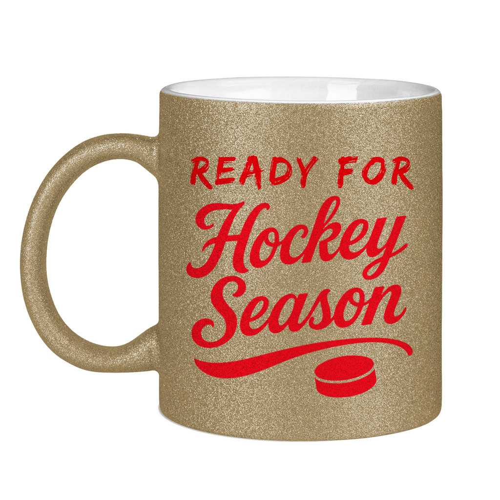 Glitzertasse READY FOR HOCKEY SEASON