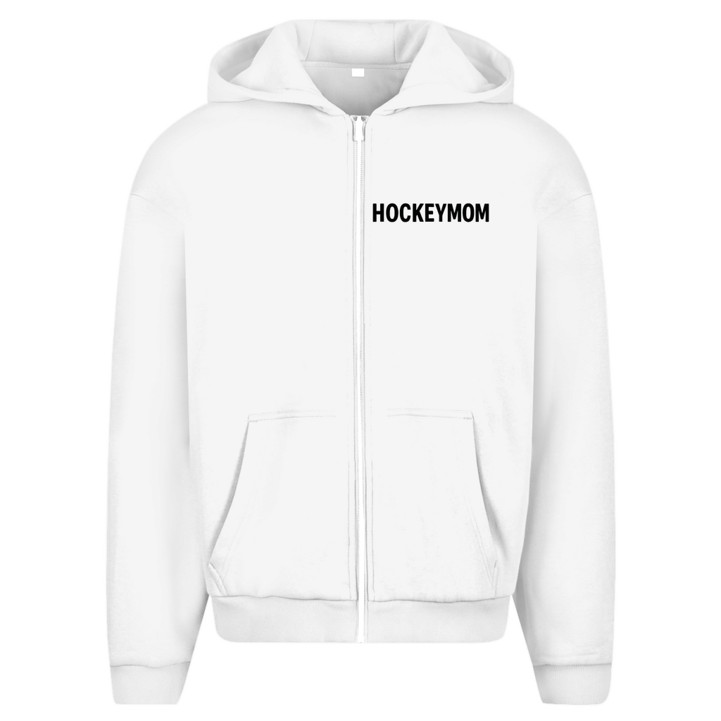 Oversize Zipper HOCKEYMOM BRAIN (front&back)