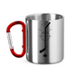 Edelstahltasse HOCKEYSTICK MODERN
