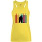 Ladies Tank Top COLOURFUL HOCKEY GOALIE