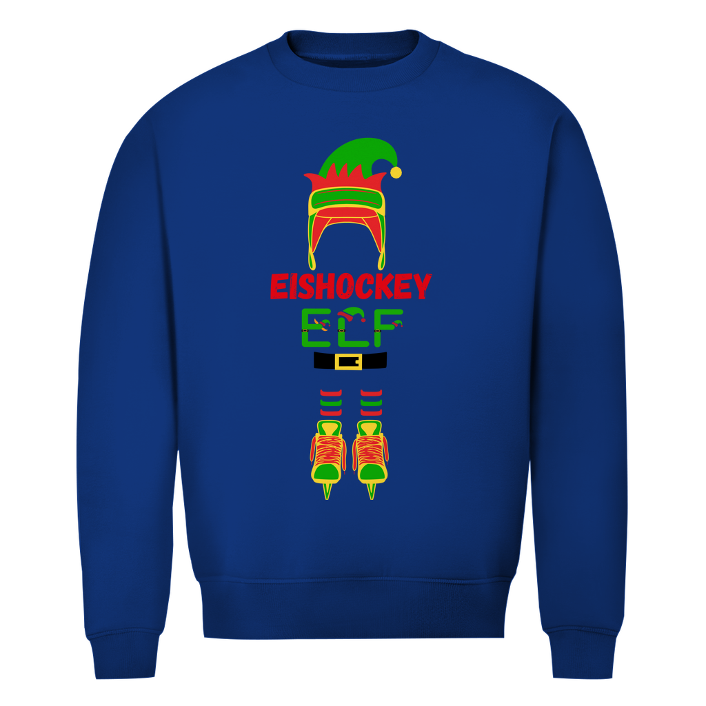 Unisex Sweatshirt HOCKEY ELF - personalisierbar -