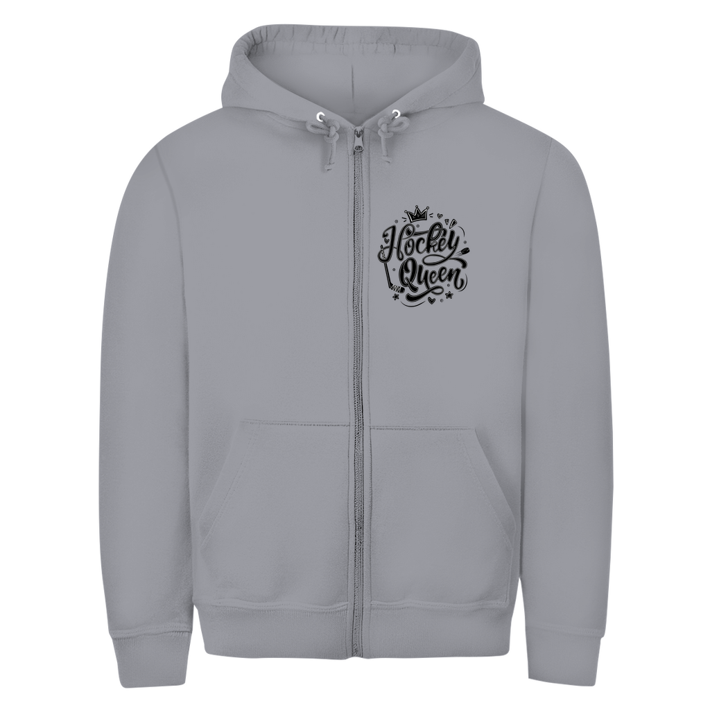 Unisex Zipper HOCKEYQUEEN II (front&back)