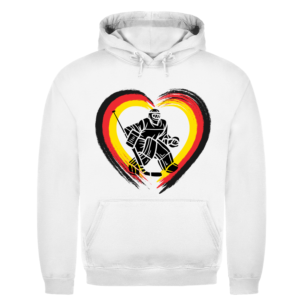 Unisex Hoodie HEART GERMANY GOALIE