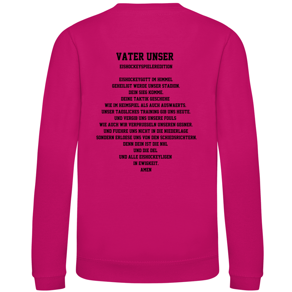 Kids Sweatshirt VATER UNSER SPIELER (back)