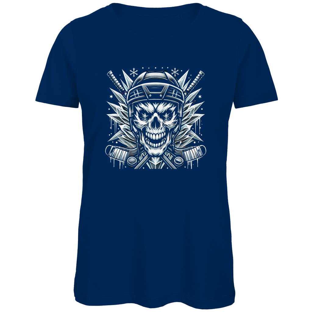 Ladies T-Shirt HOCKEY SKULL