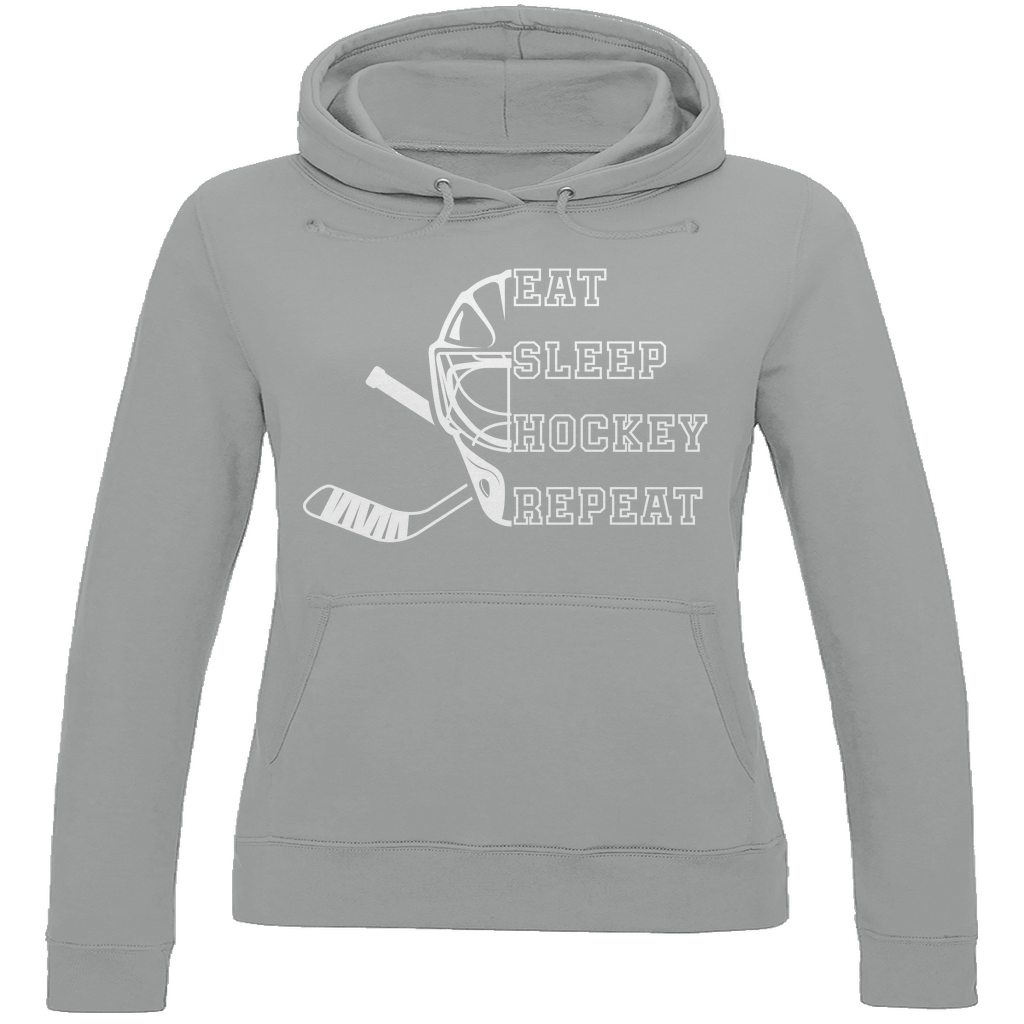 Ladies Hoodie EAT, SLEEP GOALIE