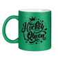 Glitzertasse HOCKEYQUEEN II