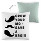 Kopfkissen zweifarbig GROW YOUR MO