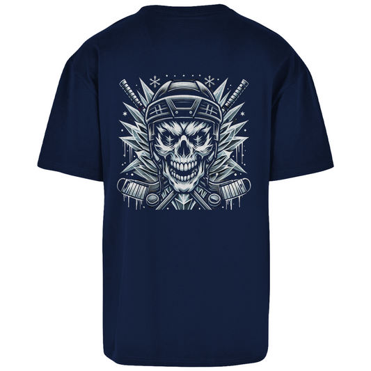 Oversize T-Shirt HOCKEY SKULL (back)