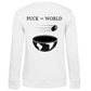 Ladies Sweatshirt PUCK THE WORLD (front&back)