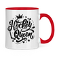 Tasse zweifarbig HOCKEYQUEEN II