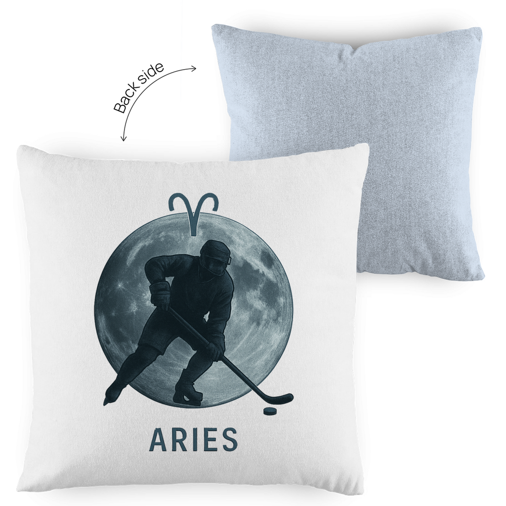 Kopfkissen zweifarbig STERNZEICHEN ARIES / WIDDER