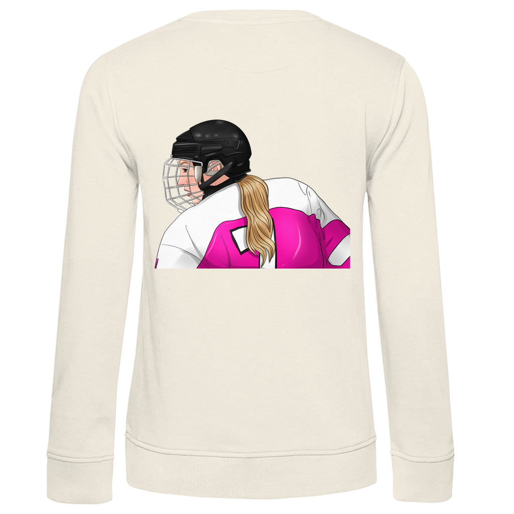 Ladies Sweatshirt HOCKEYGIRL (front&back)