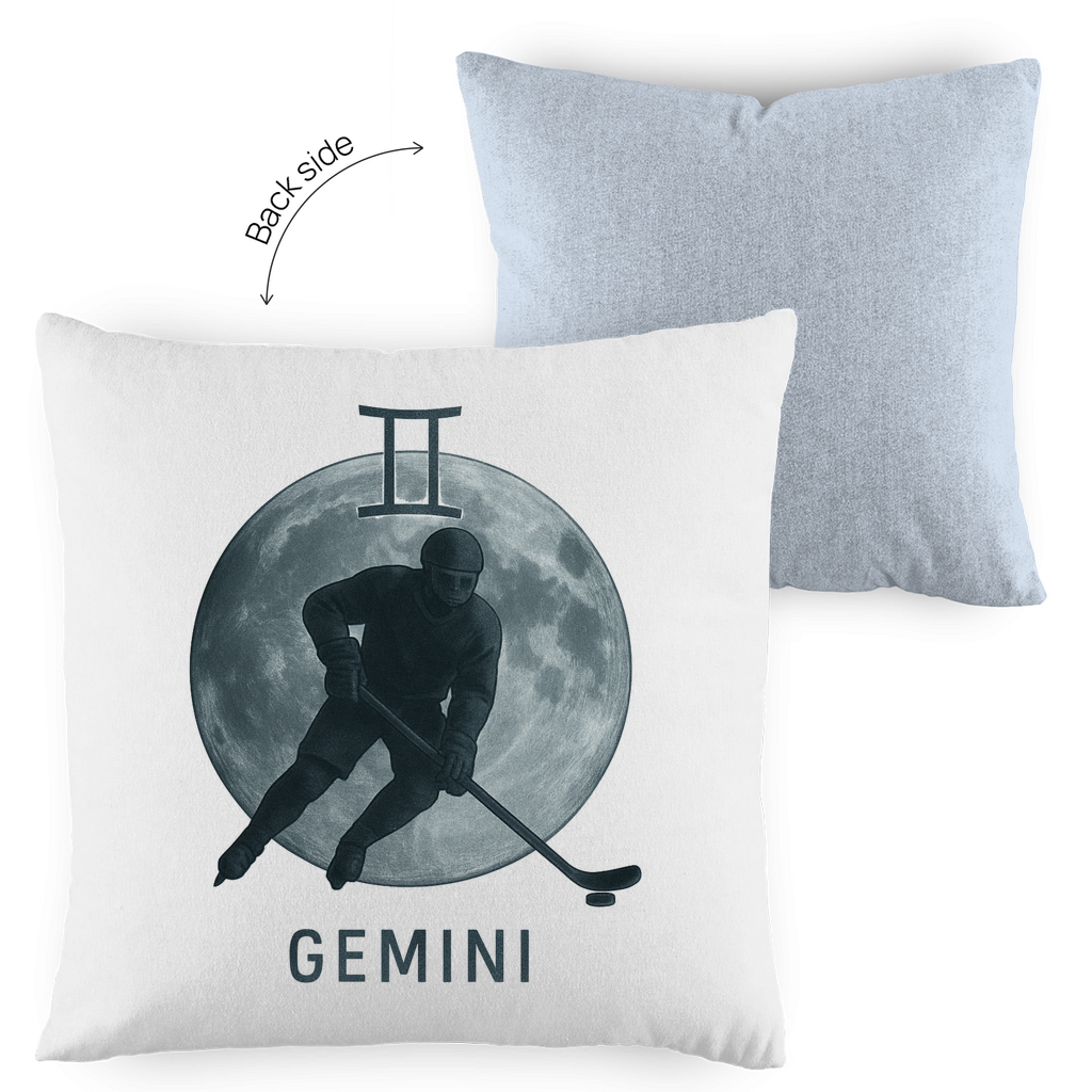 Kopfkissen zweifarbig STERNZEICHEN GEMINI / ZWILLING