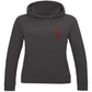 Ladies Hoodie  HOCKEY HERZKÖNIGIN (front&back)