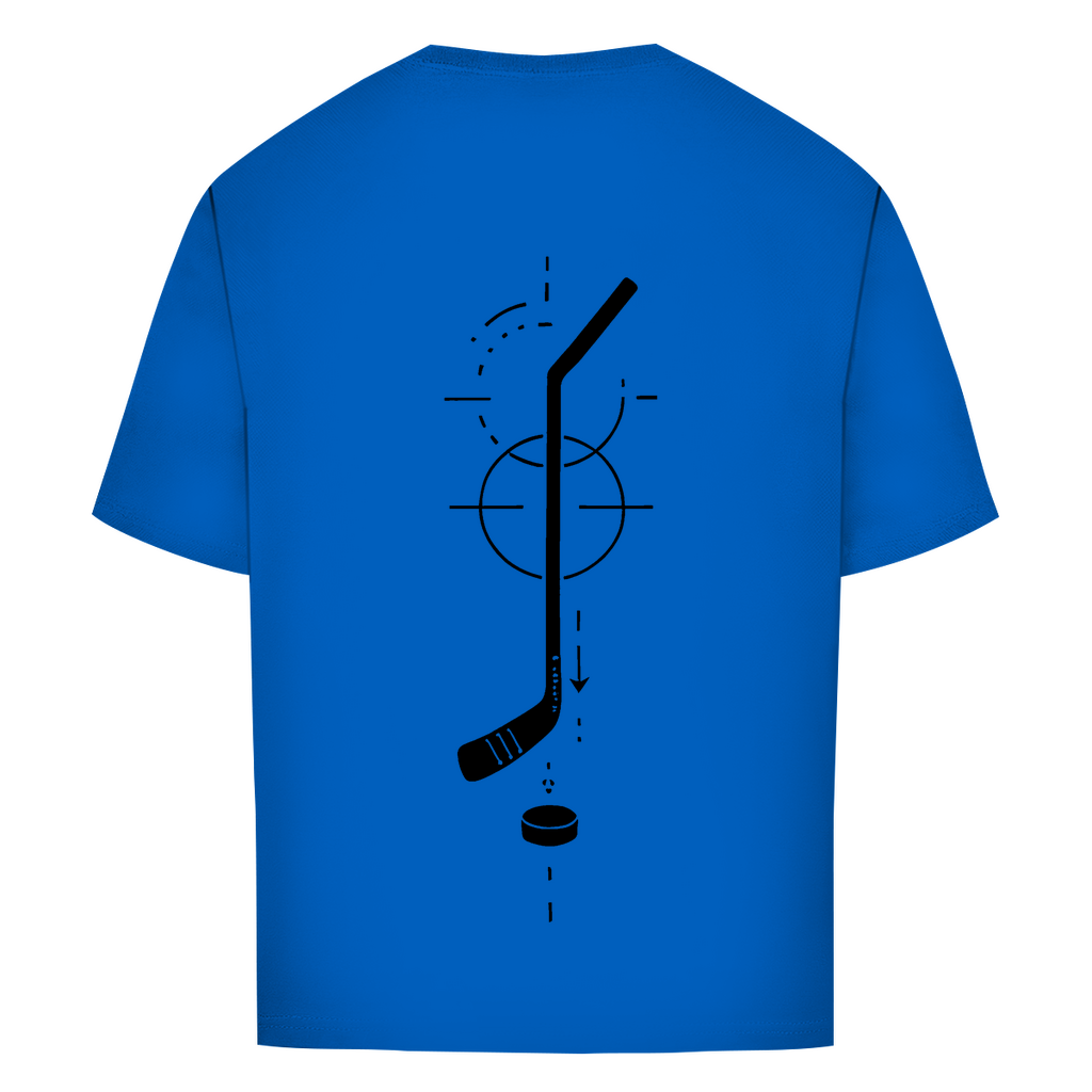 Oversize T-Shirt HOCKEYSTICK MODERN (back)