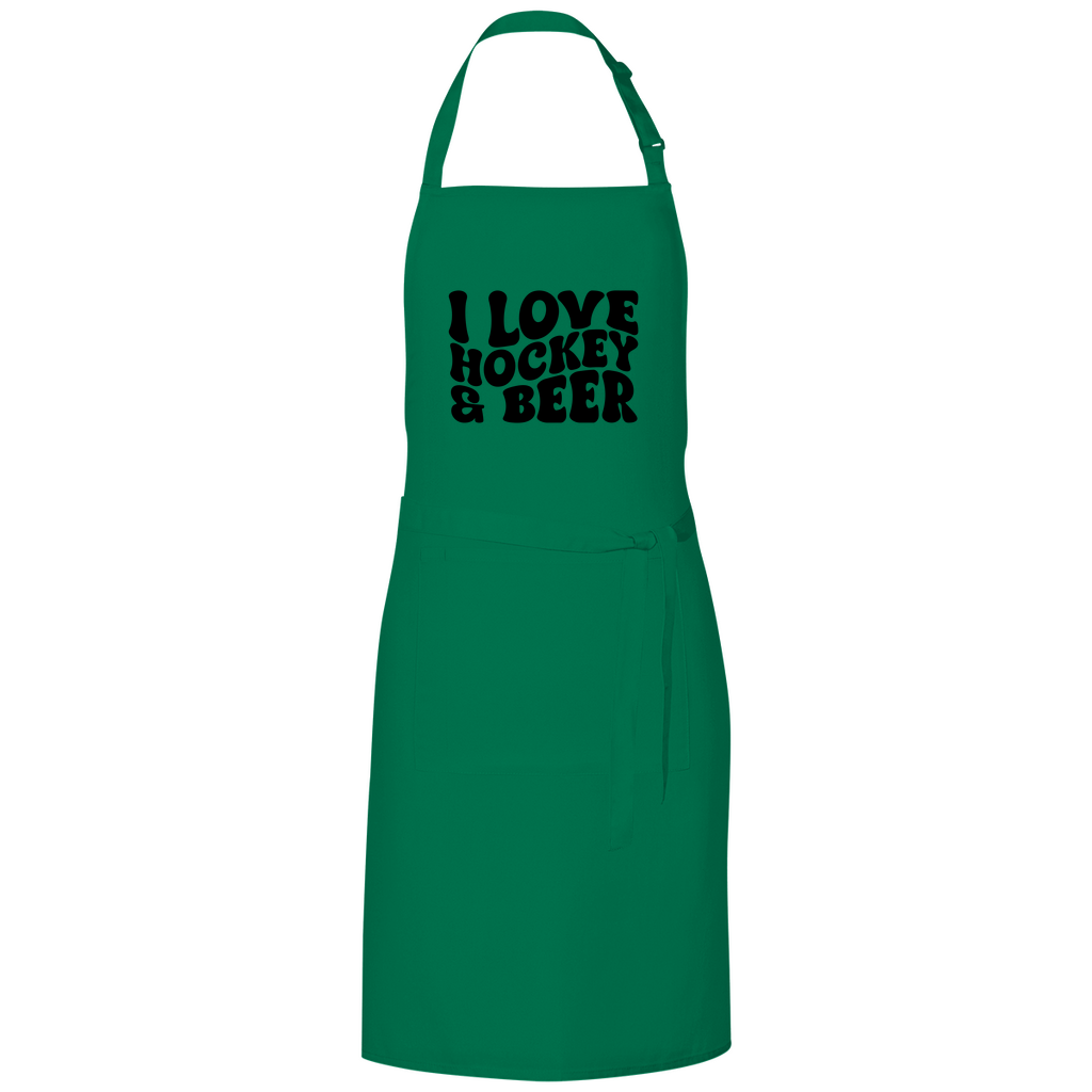 Grillschürze  I LOVE HOCKEY & BEER