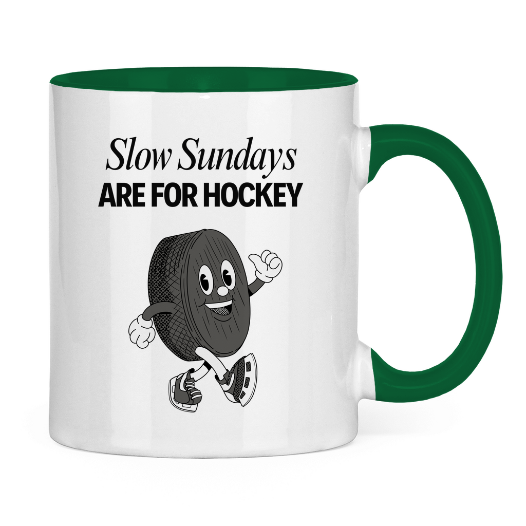 Tasse zweifarbig SLOW SUNDAYS