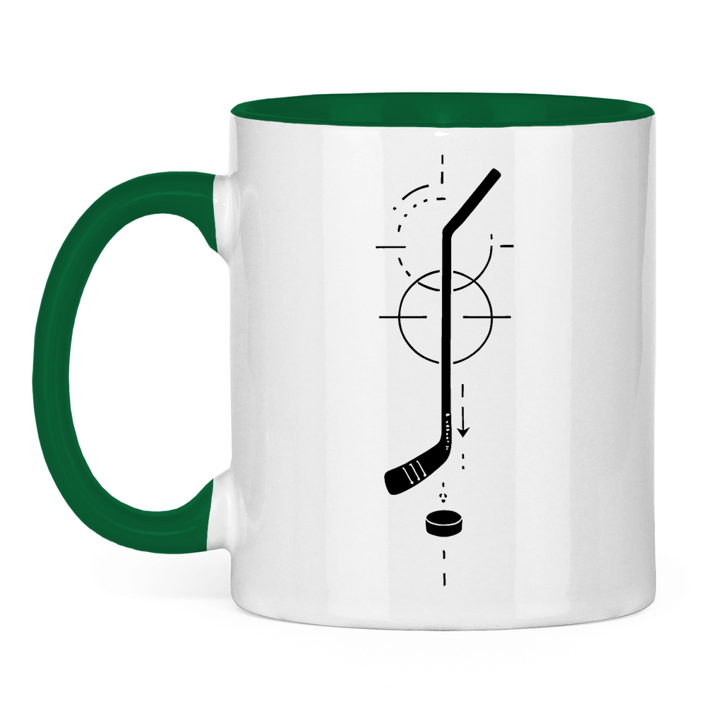 Tasse zweifarbig HOCKEYSTICK MODERN