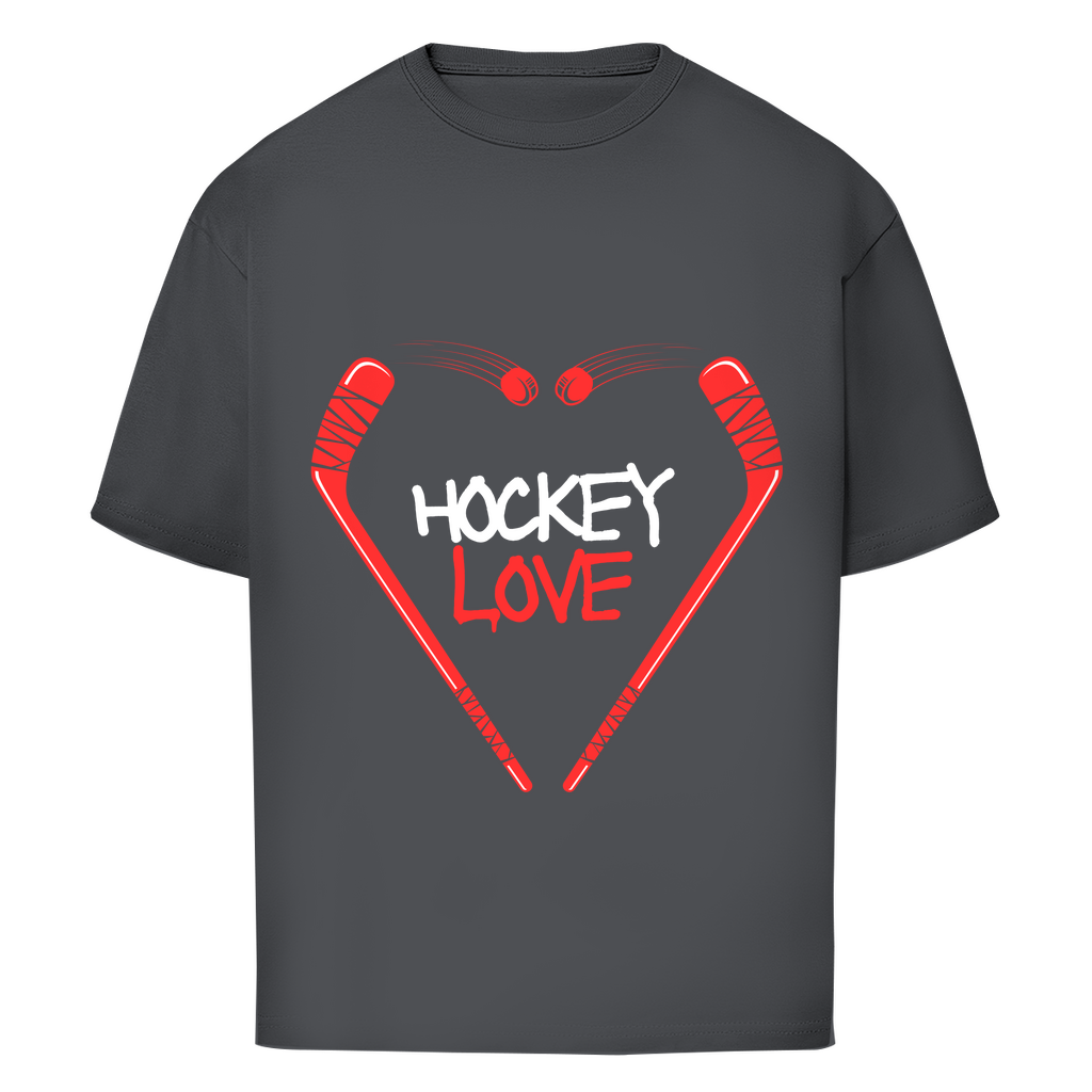 Oversize T-Shirt HOCKEYLOVE STICKHEART