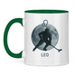 Tasse zweifarbig STERNZEICHEN LEO / LÖWE