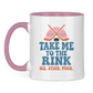 Tasse zweifarbig TAKE ME TO THE RINK