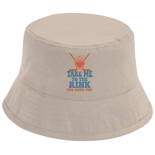 Bucket Hat TAKE ME TO THE RINK GOALIE