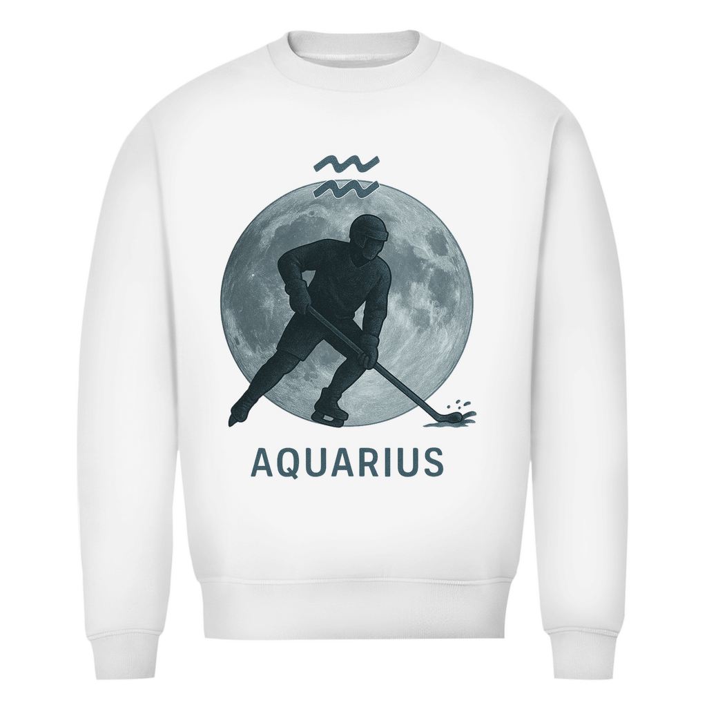 Unisex Sweatshirt STERNZEICHEN AQUARIUS / WASSERMANN