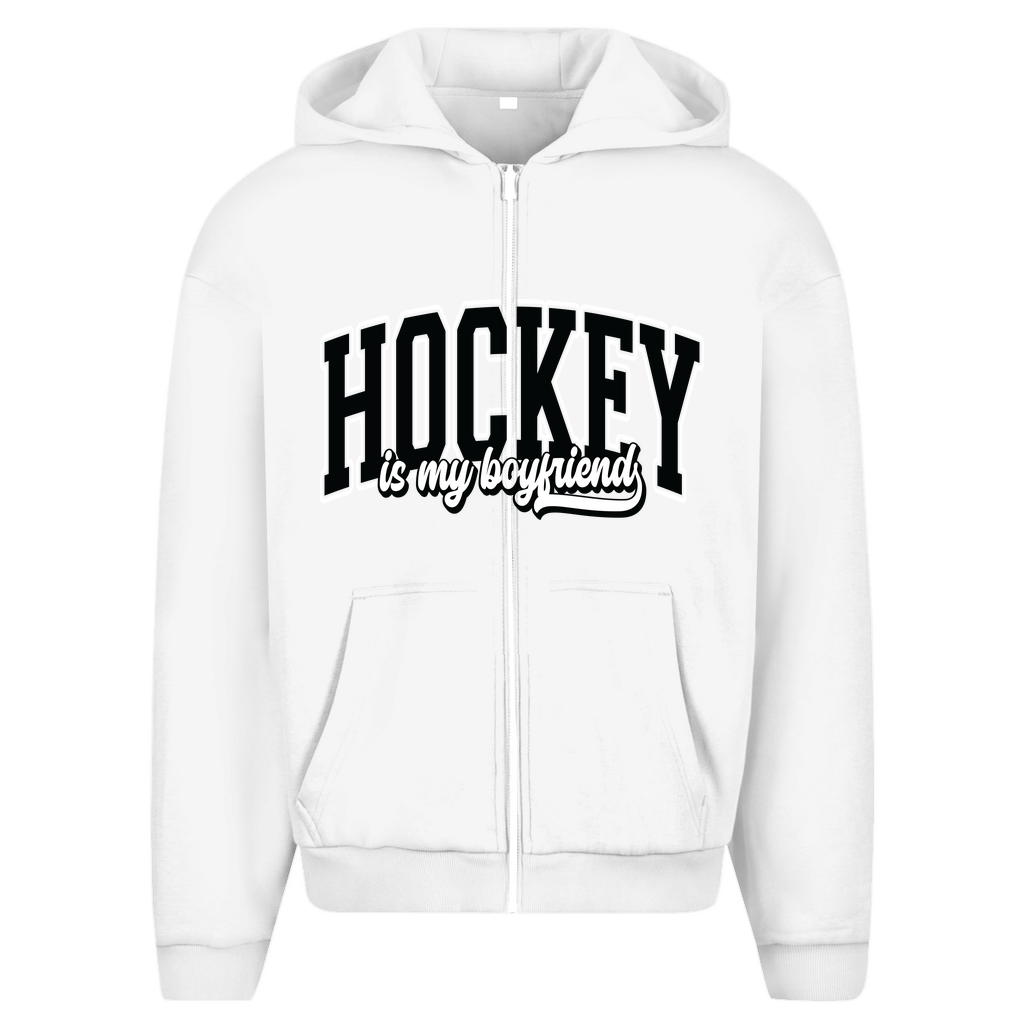 Oversize Zipper HOCKEY IS MY BOYFRIEND