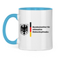 Tasse zweifarbig BUNDESINSTITUT HOCKEYFREAKS