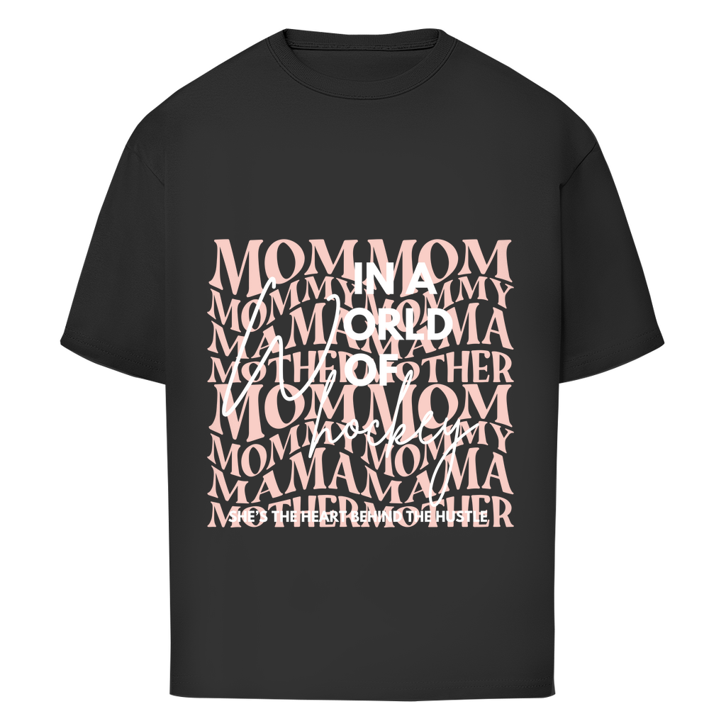 Oversize T-Shirt WORLD OF HOCKEY - MOM