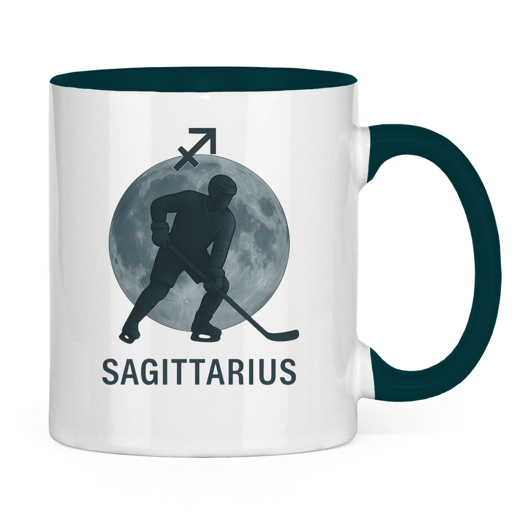 Tasse zweifarbig STERNZEICHEN SAGITTARIUS / SCHÜTZE