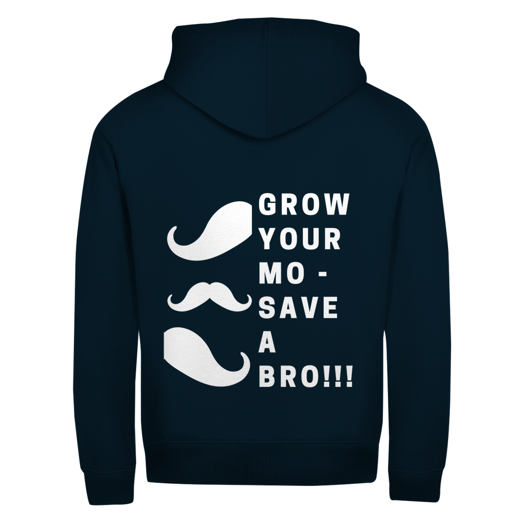 Unisex Zipper GROW YOUR MO