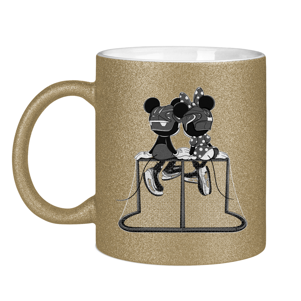 Glitzertasse MOUSE COUPLE