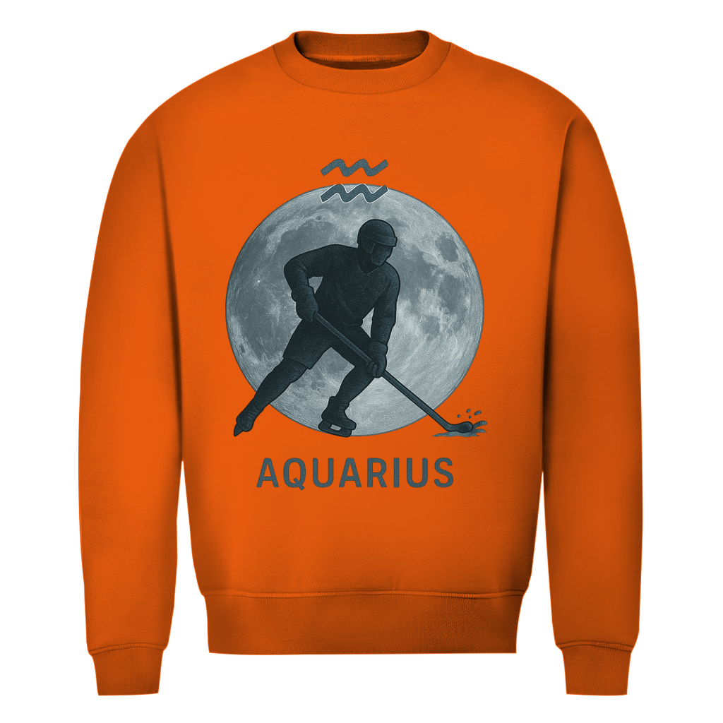 Unisex Sweatshirt STERNZEICHEN AQUARIUS / WASSERMANN