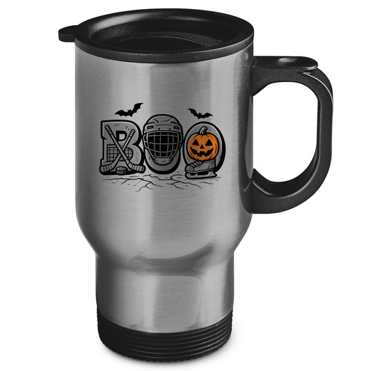 Edelstahl-Thermobecher HALLOWEEN BOO 3D