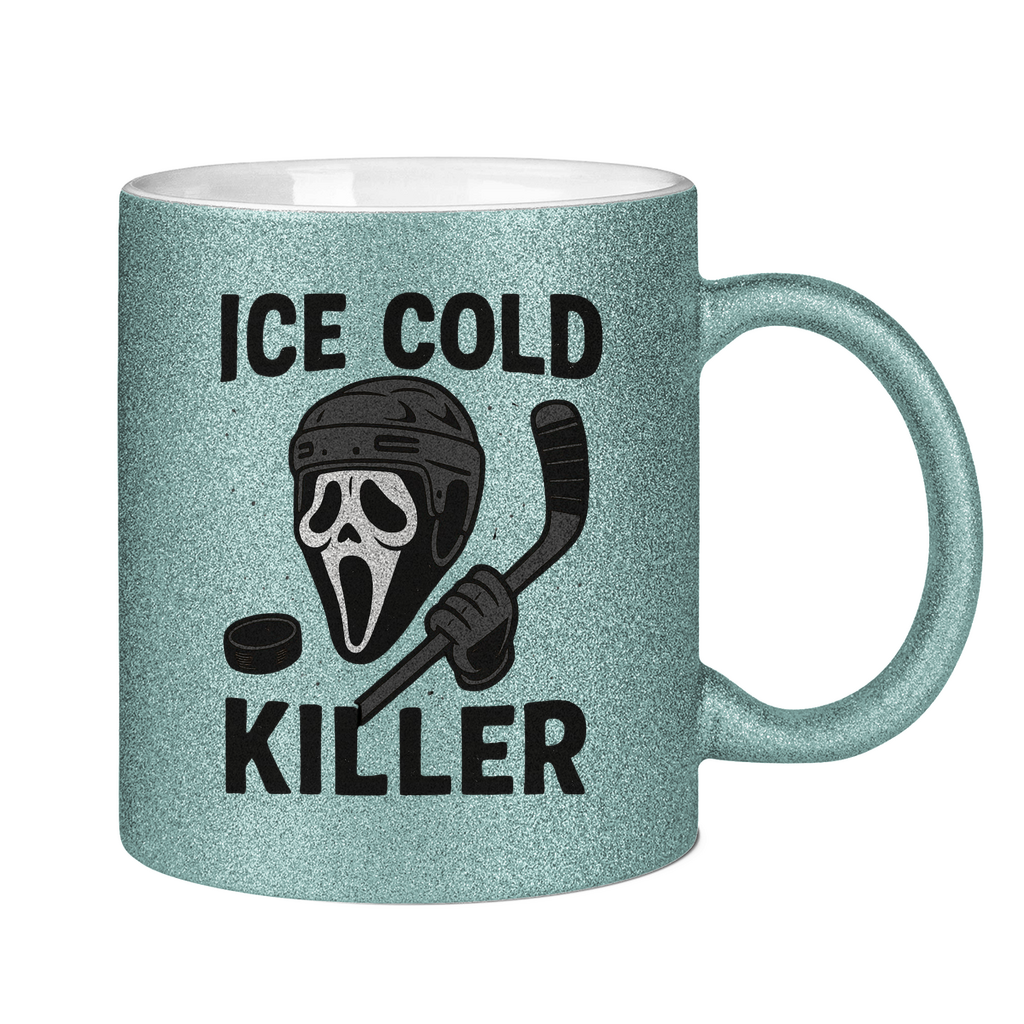 Glitzertasse ICE COLD KILLER
