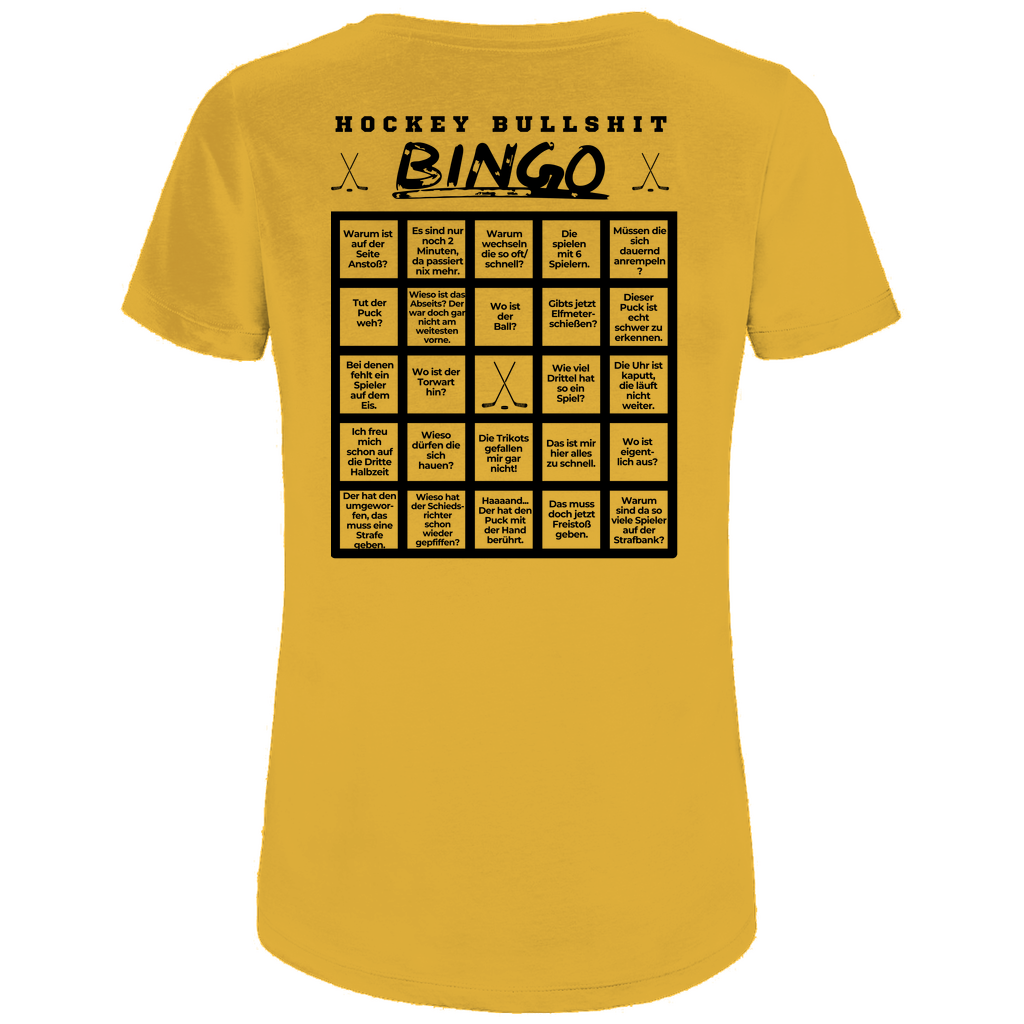 Ladies T-Shirt BULLSHIT BINGO (back)
