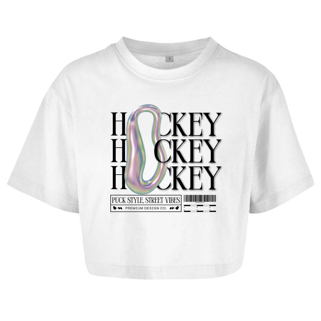 Ladies Crop Top  HOCKEY MODERN
