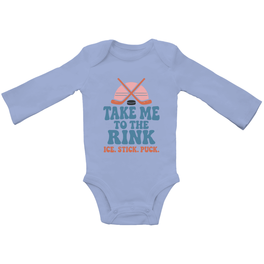 Babybody Langarm TAKE ME TO THE RINK