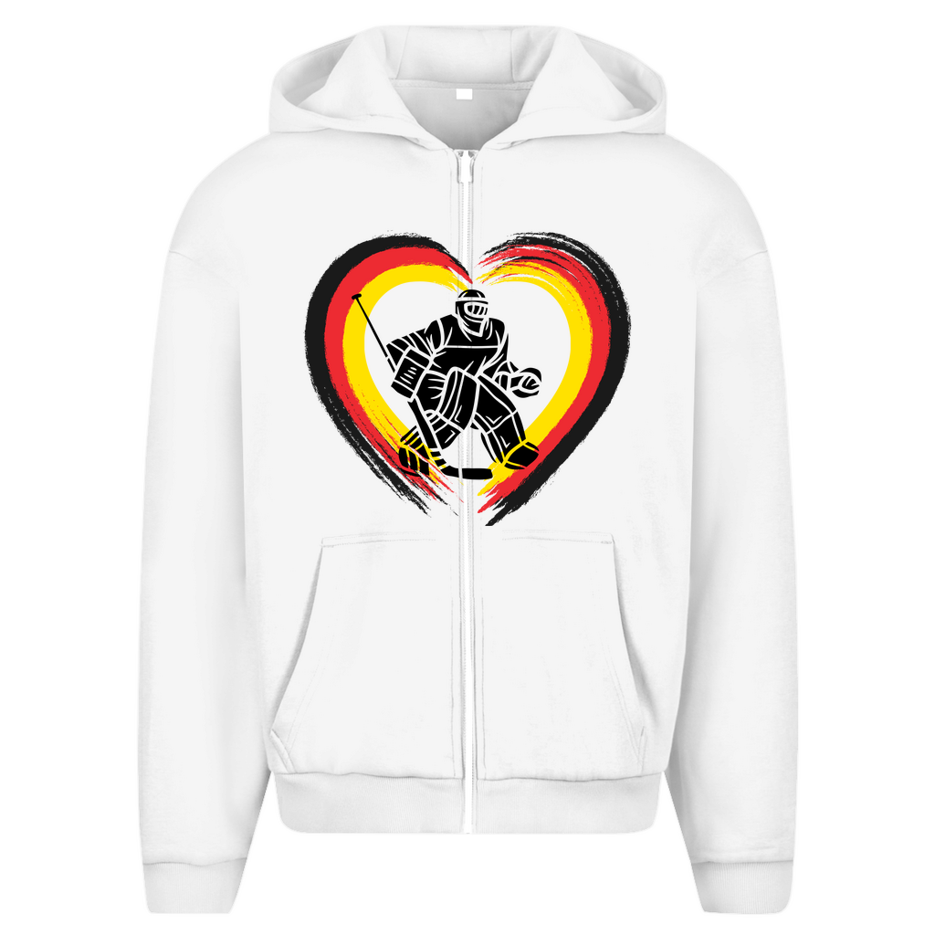 Oversize Zipper HEART GERMANY GOALIE