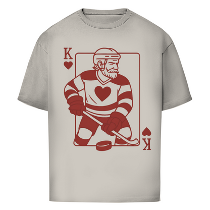 Oversize T-Shirt HOCKEY HERZKÖNIG