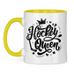 Tasse zweifarbig HOCKEYQUEEN II