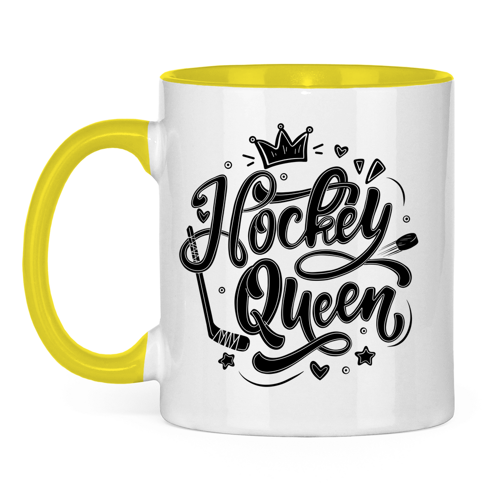 Tasse zweifarbig HOCKEYQUEEN II