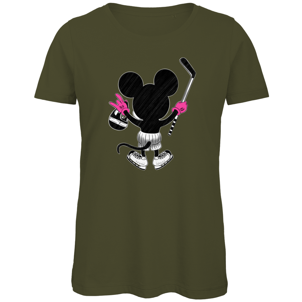 Ladies T-Shirt HOCKEYMOUSE PINK