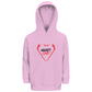 Kids Hoodie HOCKEYLOVE STICKHEART