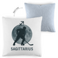 Kopfkissen zweifarbig STERNZEICHEN SAGITTARIUS / SCHÜTZE