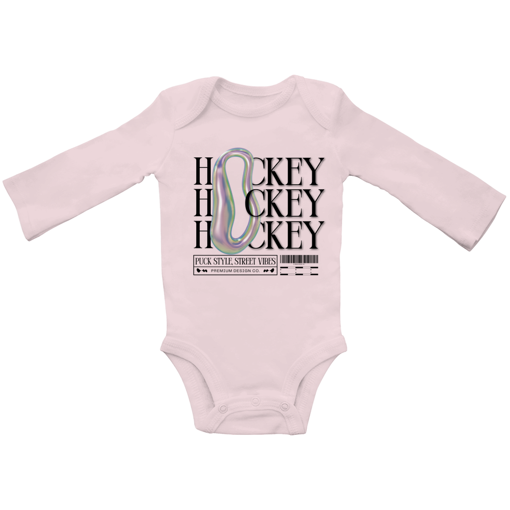 Babybody Langarm  HOCKEY MODERN (back)